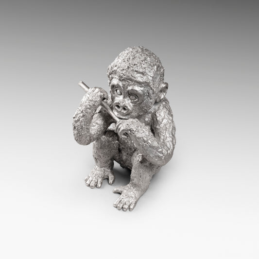 Baby Gorilla (solid silver)